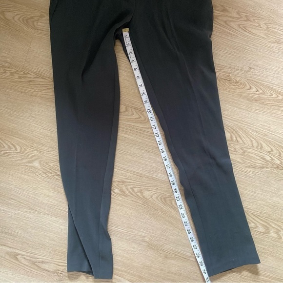 Classic Workwear Pants AMERICAN Vintage Olive Green Dress Pants Trousers - Picture 8 of 14